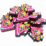 Fun in the Sun Cow on Flamingo (Don't Be a Salty Heifer) Focal Bead
