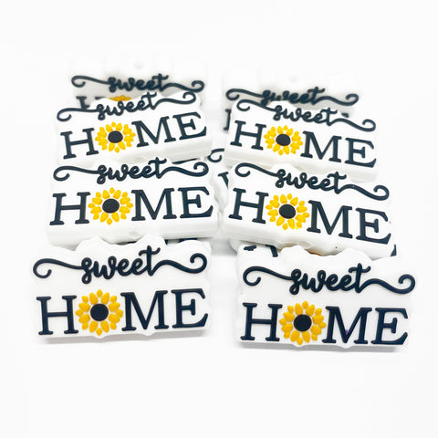 Sweet Home w/Sunflower Silicone Focal Bead