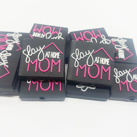 Slay at Home Mom Focal Bead