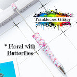 PRINTED Plastic Beadable Pens ~ Available in 90+ Patterns!