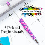PRINTED Plastic Beadable Pens ~ Available in 90+ Patterns!