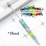 PRINTED Plastic Beadable Pens ~ Available in 90+ Patterns!