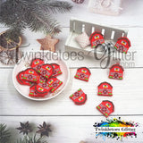 Red Barn Silicone Focal Bead