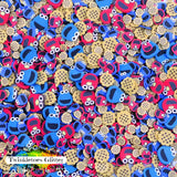 Cookies & Monsters Polymer Clay Slices Mix