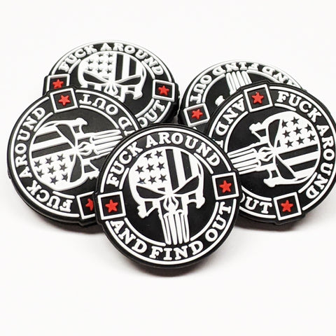 F' Around and Find Out Silicone Focal Bead