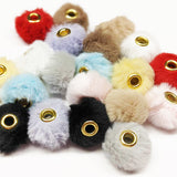 Fluffy Fuzzy Rondelle (Abacus) Spacer Beads ~ 10 colors