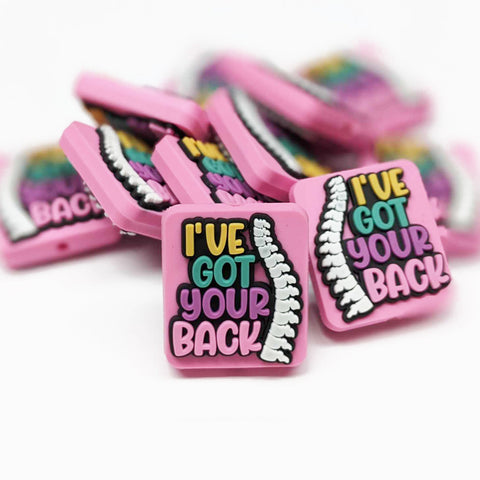 I've Got Your Back Focal Bead