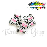 I Woof You Silicone Focal Bead