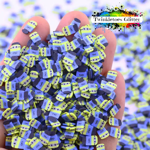 Minions Polymer Clay Slices