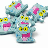 Little Monster ~ 5 Colors ~ Silicone Focal Bead