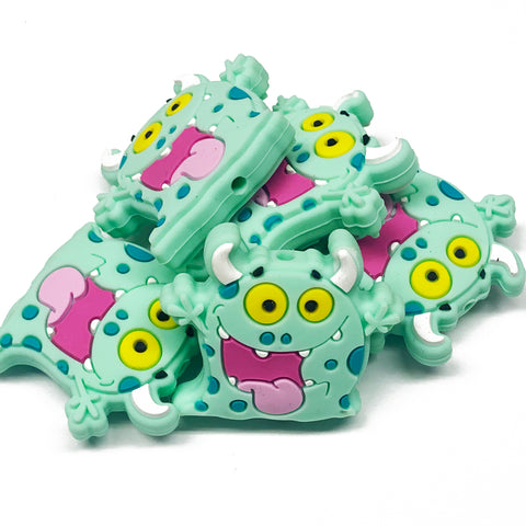 Little Monster ~ 5 Colors ~ Silicone Focal Bead