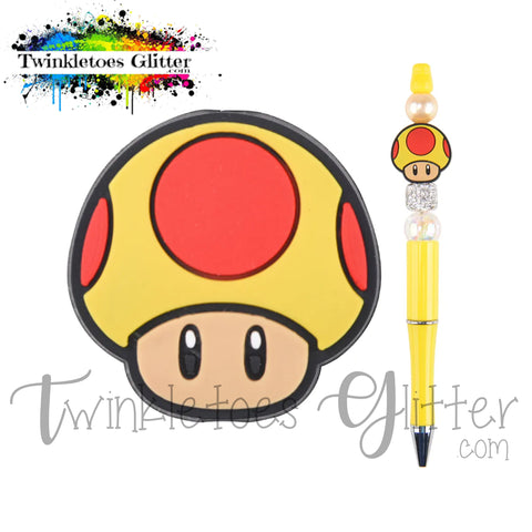 Mushroom Focal Bead