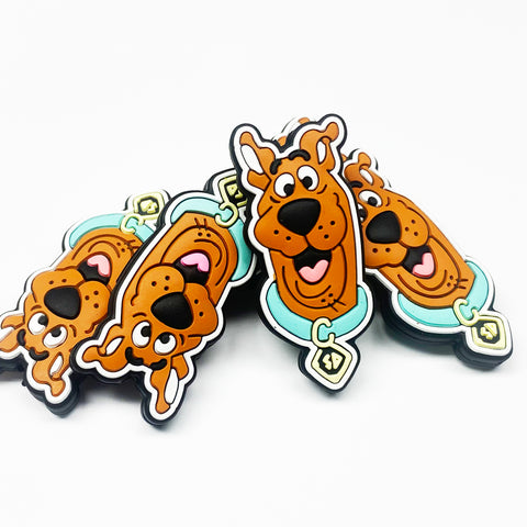 Scooby Silicone Focal Bead