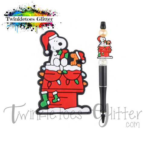 Snoopy House Focal Bead