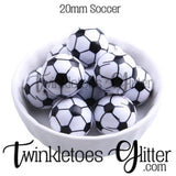 Bubblegum 20mm Bead Mix ~ Sports Mix