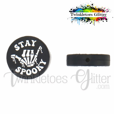 Stay Spooky Silicone Focal Bead