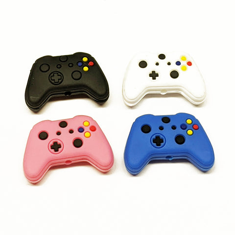 Gamer Controller ~ 4 Colors ~ Silicone Focal Bead