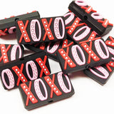 XOXO Valentines Focal Bead