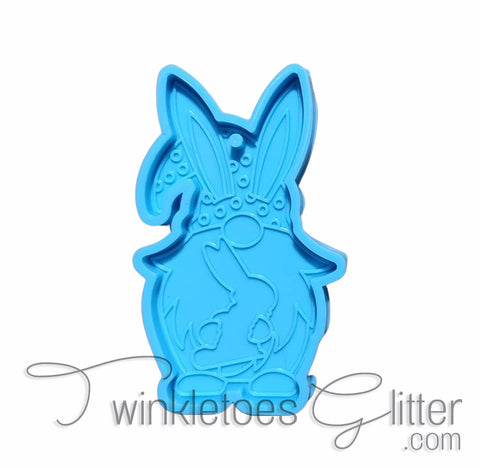 Easter Gnome Silicone Molds ~ Blue ~ 7 Styles