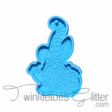 Easter Gnome Silicone Molds ~ Blue ~ 7 Styles