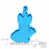 Easter Gnome Silicone Molds ~ Blue ~ 7 Styles