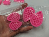 Teardrop Mermaid Scale Earrings Silicone Mold