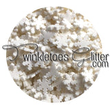 Snowflake Polymer Clay Slices Mix