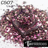 Color Shift Chunky Mix - Mauvelous