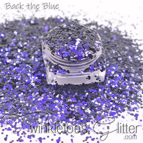 Color Shift Small Chunky - Back the Blue