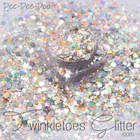 Dee-Dee-Doo Chunky Glitter Mix - Angel Whispers Collection