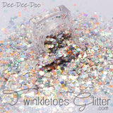 Dee-Dee-Doo Chunky Glitter Mix - Angel Whispers Collection