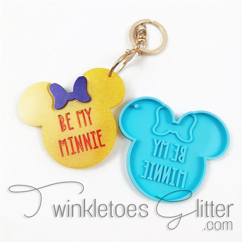 Be My Minnie Silicone Mold for Keychains