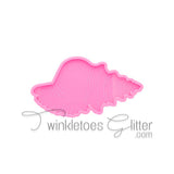 Sea Shell Coaster Silicone Mold ~ 3 Styles