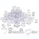 Clear Faux Ice ~ Cubed ~ 3 Sizes