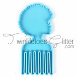 Afro Hair Pick Silicone Mold ~ 2 Styles
