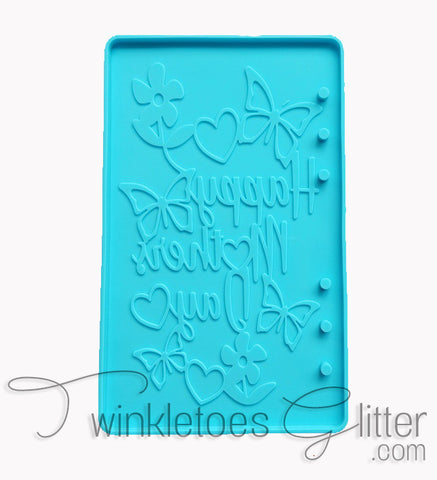 Decorative Notebook Cover Silicone Mold ~ 5 Styles