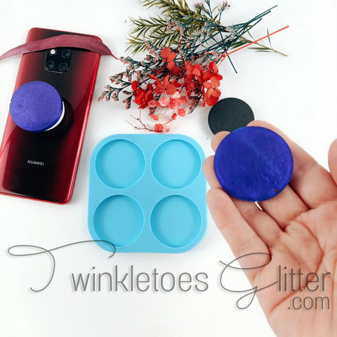 Grippy Size Blanks Palette Silicone Mold - BLUE