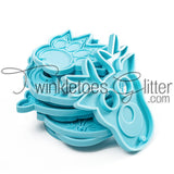Self Defense Style Silicone Molds - Blue