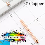 Metal Beadable Pens ~ 28 Colors!