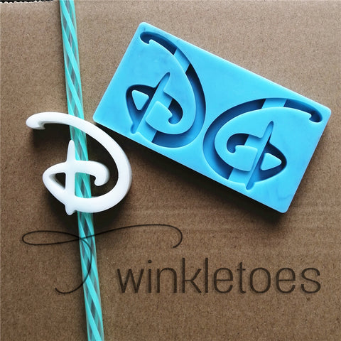 Magical D Straw Topper Mold