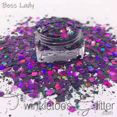 Boss Lady Chunky Glitter Mix