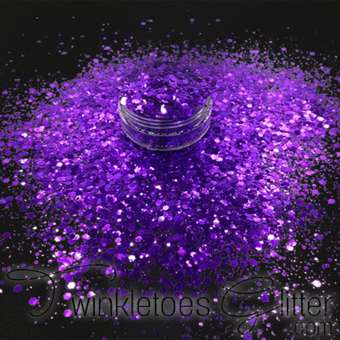 Amethyst Chunky Glitter Mix