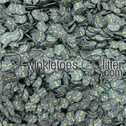 Black Cat Polymer Clay Slices