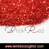 Brick Red - Ultra Fine Glitter - 1/128