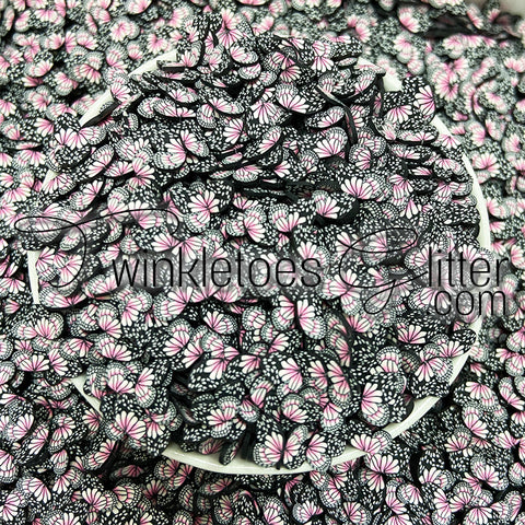 Butterfly Wing Polymer Clay Slices