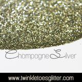 Champagne Silver - Ultra Fine Glitter - 1/128