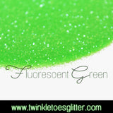 Fluorescent Green - Ultra Fine Glitter - 1/128