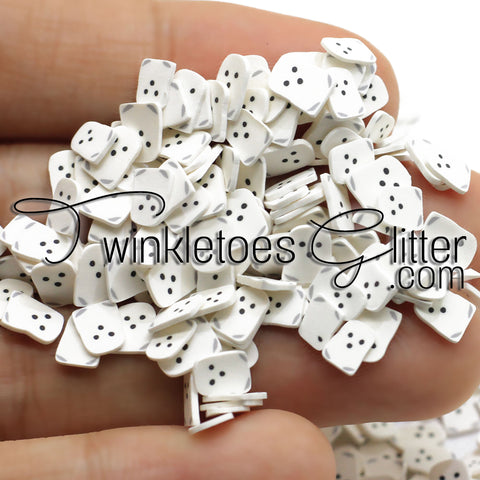 Sheet Ghost Polymer Clay Slices