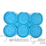 Car Coaster Palette Silicone Mold - 4 Designs