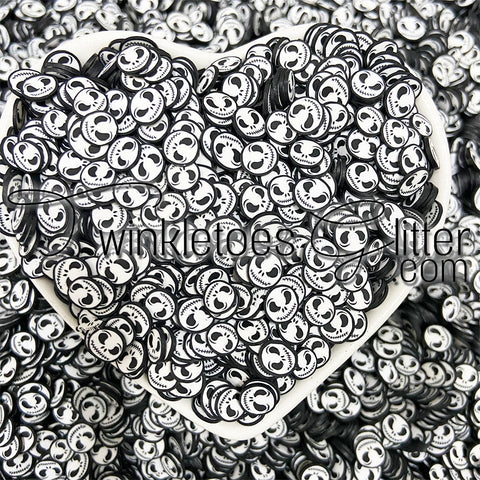 Jack Skellington Polymer Clay Slices